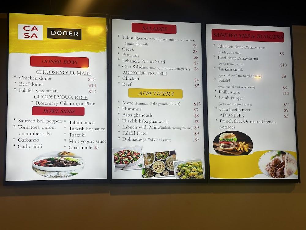 CASA DONER Menu image 3